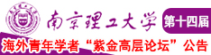 大鸡八插进去骚逼南京理工大学第十四届海外青年学者紫金论坛诚邀海内外英才！